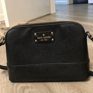 Kate Spade Black Crossbody Dome Bag Purse